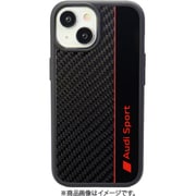 Audi - Carbon & Plate back cover BK iPhone 15 AUS-TPUPCIP15-R8/D1-BK