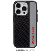 Audi - Carbon & Plate back cover GY iPhone 15 Pro AUS-TPUPCIP15P-R8/D1-GY
