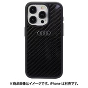Audi - Carbon back cover iPhone 15 Pro AU-TPUPCIP15P-R8/D2-BK
