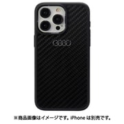 Audi - Carbon back cover iPhone 15 Pro Max AU-TPUPCIP15PM-R8/D2-BK