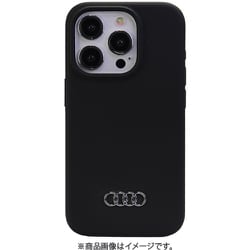 Audi - Silicon back cover BK iPhone 15 Pro AU-LSRIP15P-Q3/D1-BK