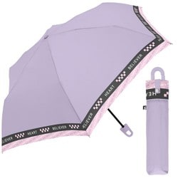 子供用折りたたみ傘 ビリーバーハート 53.5cm PU 116882