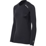 コンプレッションロングスリーブ Compression Long Sleeves GCW04100 ブラック BK サイズ1 [コンディショニングウェア シャツ レディース]