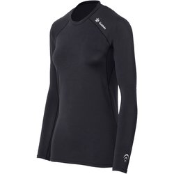 コンプレッションロングスリーブ Compression Long Sleeves GCW04100 ブラック BK サイズ2 [コンディショニングウェア シャツ レディース]