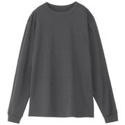 リオプティマム ペーパーロングスリーブTシャツ Re-Optimum Paper L/S T-shirt GC44146 ダークチャコール DC サイズ3 [機能性スポーツウェア シャツ ユニセックス]