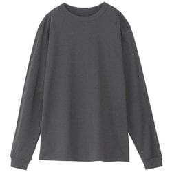 リオプティマム ペーパーロングスリーブTシャツ Re-Optimum Paper L/S T-shirt GC44146 ダークチャコール DC サイズ4 [機能性スポーツウェア シャツ ユニセックス]