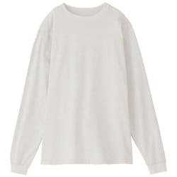 リオプティマム ペーパーロングスリーブTシャツ Re-Optimum Paper L/S T-shirt GC44146 グレイッシュホワイト GW サイズ4 [機能性スポーツウェア シャツ ユニセックス]