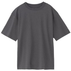 リオプティマム ペーパーリラックスTシャツ Re-Optimum Paper Relax T-shirt GC44147 ダークチャコール DC サイズ2 [機能性スポーツウェア シャツ ユニセックス]