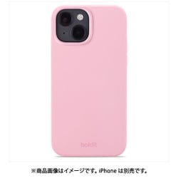 15810 [iPhone 14/13用 ソフトタッチシリコーンケース Pink]