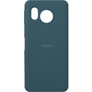 XN-Z01SJ-B [AQUOS sense8用 SHARP純正シリコンケース コバルトブラック]