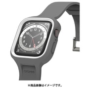 AR26475AW [Duple Pro ケース一体型バンド for Apple Watch 45/44mm グレー]