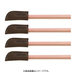 LOONLOON ルンルン 鉛筆キャップ 4個入り ブラウン 222080