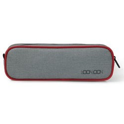 LOONLOON ルンルン 260 レイニー ペンケース シンプル筆箱 グレー 222127