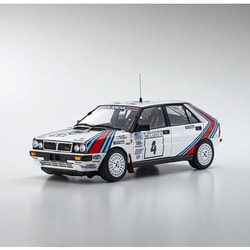 KS08960B 1/18 ランチア デルタ HF 4WD 1000湖 チーム ランチア 1987 #4 [ダイキャストミニカー]