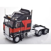 RK180142 1/18 ケンワース K100 Aerodyne 1976 ブラック/レッド [ダイキャストミニカー]