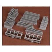 SBM48084 1/48 マッキ M.39用 陸上牽引台車 （SBS用） [プラモデル用パーツ]