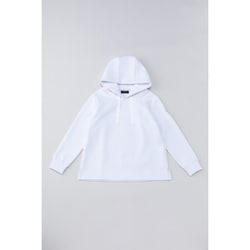 DW02100001 [フーデッドプルオーバー WHITE Mサイズ]