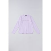 クルーネックロングTシャツ PINK Mサイズ DW02200001