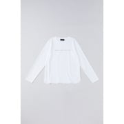 クルーネックロングTシャツ WHITE Mサイズ DW02200001