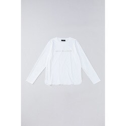 クルーネックロングTシャツ WHITE Lサイズ DW02200001