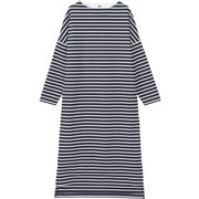 ロングスリーブ HHボーダーワンピース W L/S HH Border One Piece HW32417 ディープネイビー×オフホワイト(DO) Mサイズ [アウトドア カットソー レディース]