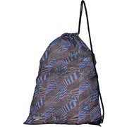ノベルティーメッシュバッグエル Novelty Mesh Bag(L) SE22407 ブラック×ブルー KB [スイミング プールバッグ]