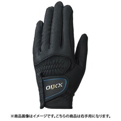 GGG-X020R [ゴルフグローブ 右手用 22cm ブラック]