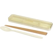 PCA389009 [Sabu トルース 抗菌六角箸入りコンビセット アイボリー]