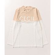 CECIL CGF2303LT [バイカラーモックネックLS BE3]