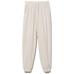 BAKUNE（バクネ） RECOVERY WEAR（リカバリーウェア） ジョガーパンツ レディース オフホワイト Lサイズ 23FW 100215000011
