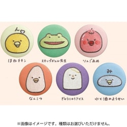 AB18801 チキップダンサーズ 「きょうりゅうがおがおステップ」 刺繍缶バッジコレクション 1個 [コレクショントイ]