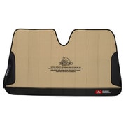 V21-0355L/CO [フロントガラス用サンシェード AUTO SUNSHADE（オートサンシェード） Lサイズ（1400×780mm） サンバイザー挟み式 COYOTE]