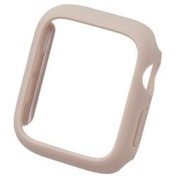 AW-23EBPPRGB [Apple Watch SE （第2世代/第1世代）/Series 6/5/4 40mm ＆me ハードバンパー ラバーコート グレージュ]