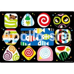 25-226 ピクチュアパズル しましまぐるぐる [ジグソーパズル 対象年齢：1.5歳～]