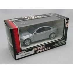 BMW M3 Coupé ミニカー シルバー BMW M3 Coupe Gray Metallic 1/24 Diecast Model Car by