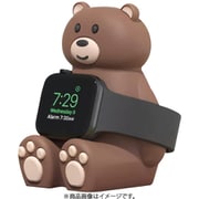 IQ-AWOH003-BR [Apple Watch シリコンスタンド ベア ブラウン]