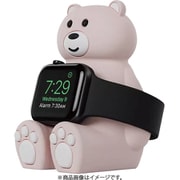 IQ-AWOH003-PK [Apple Watch シリコンスタンド ベア ピンク]