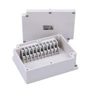 BOXTM-1001 [ボックスTMシリーズ 中継ボックス端子台付き M3.5ネジ端子台10極 電線取込口無タイプ 1個]