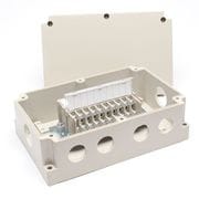 BOXTM-2002 [ボックスTMシリーズ 中継ボックス端子台付き M3.5ネジ端子台20極 電線取込口有タイプ 1個]