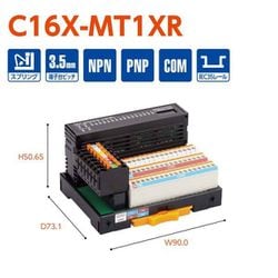 ヨドバシ.com - 東洋技研 C16X-MT1XR [CC-Linkモジュール搭載式 MT1XRシリーズ 省配線機器 入力16 スプリングロック式  横型 シンク・ソース共用タイプ 1個] 通販【全品無料配達】