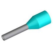 TA0.34-10TQ-100P [TAシリーズ 絶縁スリーブ付きフェルール 棒圧着端子 0.34mm2 導電部10mm ターコイズ 1袋100個入]