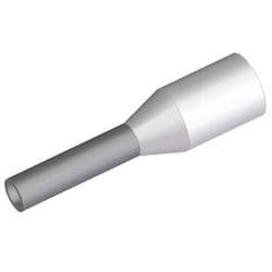 TA0.5-6WH-100P [TAシリーズ 絶縁スリーブ付きフェルール 棒圧着端子 0.5mm2 導電部6mm 白 1袋100個入]
