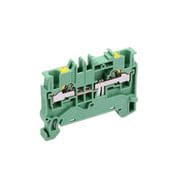 VTX-2.5/2-PE-50P [VTXシリーズ レール付型端子台 緑 1箱50個入]