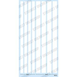 FP0043 ラインデカール ホワイト 5mm/8mm [プラモデル用品]
