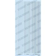 FP0048 ラインデカール ブラック 0.2mm/0.4mm/0.6mm [プラモデル用品]