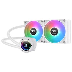 TH240 ARGB Sync V2 -Snow- 240mmラジエーター・120mm ARGBファン2基搭載 簡易水冷 CPUクーラー CL-W364-PL12SW-A