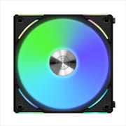120mm連結式冷却ファン UNI FAN AL-V2 ブラック UF-AL120-1B V2