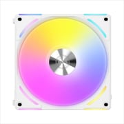120mm連結式冷却ファン UNI FAN AL-V2 ホワイト UF-AL120-1W V2