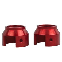17074 [Huske Plug フォークマウントアダプター 20x100mm レッド]