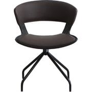 TM ルシア ラウンドチェア BR [お客様組立品]